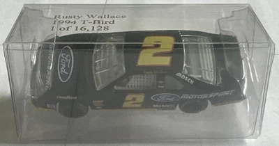 Rusty Wallace #2 1994 T-Bird 1:64 Nascar Ford Motorsports 1 Of 16,128 - Image 1 of 4
