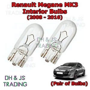 For Renault Megane Interior Bulbs Interior Dome Bulb Lights Cabin MK3 (08-16) - Picture 1 of 1