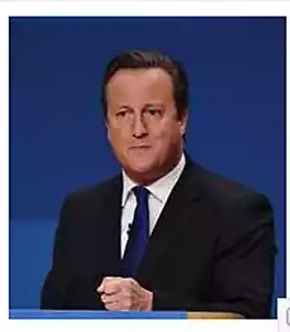 David Cameron Stahl Kühlschrankmagnet (se) - Bild 1 von 1