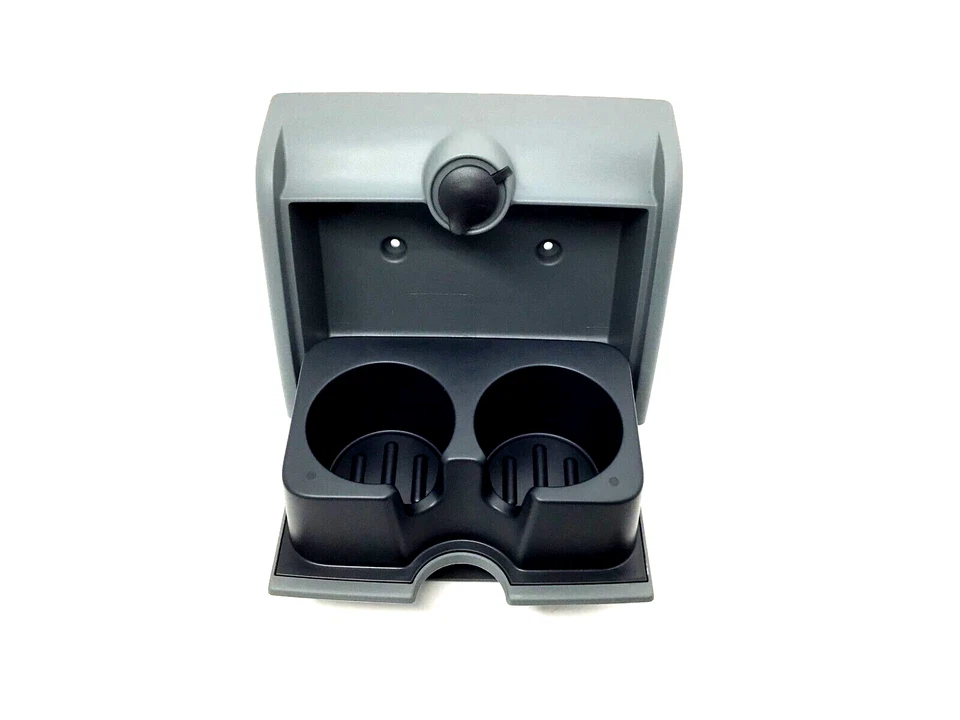 OEM BL3Z1813562AB Rear Center Console Cup Holder Steel Gray for Ford F150