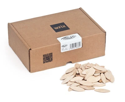 500 Unid. Placas de Conexión / Tacos Chatos / Conectores Madera Haya/Lamello T - Imagen 1 de 4