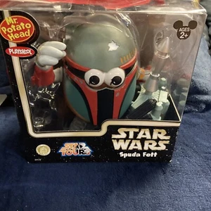 Star Wars Hasbro Playskool Spuda Fett (Boba Fett) Mr. Testa di patata - nuova con scatola 2007 - Foto 1 di 8