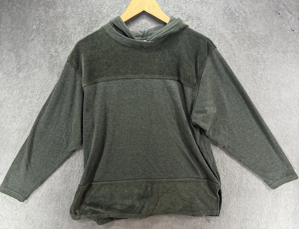 Moda Bug Para Mujer Verde Sudadera Pullover con Capucha Talla M Súper Cómoda Cálida Foto 1 de 4