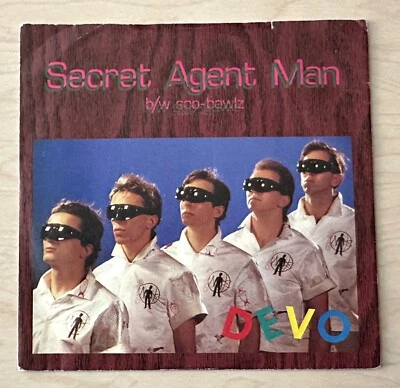 DEVO Secret Agent Man 7” (1979) Virgin UK RARE - Image 1 of 3