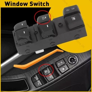 Left Driver Master Door Window Switch 93570-3X000 Fits 2011-2015 Hyundai Elantra - Picture 1 of 13