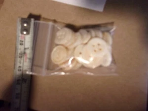 Mother of Pearl Buttons--New Old Stock Mississippi River grab bag  - Picture 1 of 3