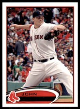 2012 Topps John Lackey Baseball cards #328