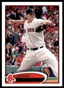 2012 Topps John Lackey Baseball cards #328