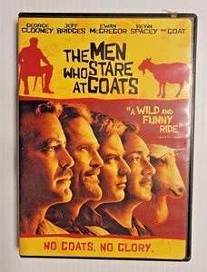 The Men Who Stare at Goats (DVD, 2009) George Clooney Jeff Bridges Kevin Spacey - Picture 1 of 1