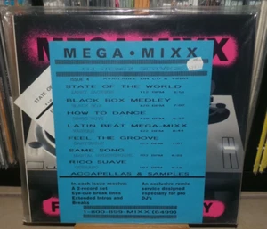 DJ'S PROMO MEGA-MIXX 4 LP JANET JACKSON STATE OF THE WORLD DIGITAL UNDERGROUND - Picture 1 of 5
