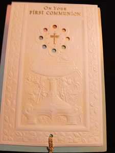 First Communion Greeting Card w/Envelope - Picture 1 of 2