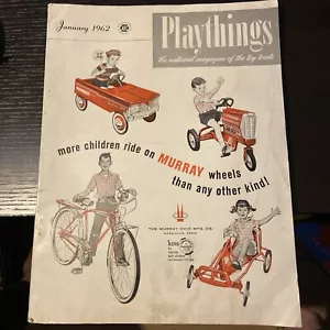 Vintage Playthings Magazine - January 1962 - Very Good Condition - Picture 1 of 10