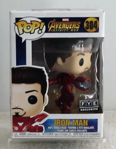 Iron Man Unmasked #304 Funko Pop! Vinilo Bobblehead Marvel Exclusivo para FYE... LEER - Imagen 1 de 5