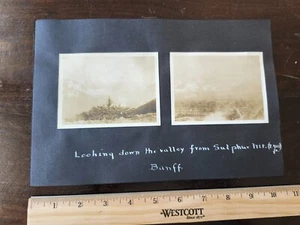 1915 Banff Canada Photo Album Pages - Picture 1 of 8