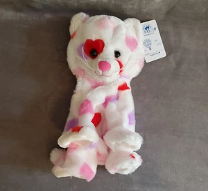 Build a Bear Workshop Be Mine UNSTUFFED Kitty Cat Heart Valentine Plush NEW - Picture 1 of 7