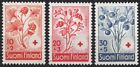 Berries Cloudberry Blueberry Cowberry Finland Mint MNH Red Cross Stamp Set 1958