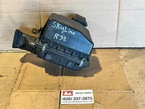 Nissan Skyline R32 HNR32 air cleaner case Air box MAF Sensor RB20DET Used OEM - Picture 1 of 6