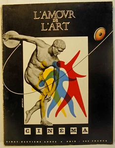 RARE REVUE CINEMA de luxe " L'AMOUR de L'ART " - 1949 - BE - 110 pages - Picture 1 of 6