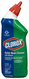 Clorox Toilet Bowl Cleaner W/Bleach Commercial 24oz Fresh Scent Pack of 2 - Picture 1 of 1