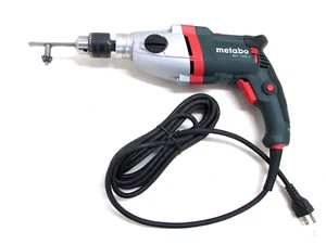 METABO TOOLS 1/2" CORDED 2-SPEED DRILL. 9.6A, 120V, BEV 1300-2, GERMANY - Picture 1 of 10