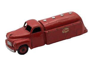 Dinky Toys, #442, 1950's Studebaker Esso Gasoline Tank Truck-Vtg-Free Shipping
