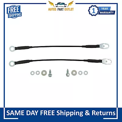 New Tailgate Tail Gate Cables Set For 1998-2004 Nissan Frontier - Image 1 of 4