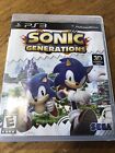 Sonic Generations (Sony PlayStation 3, 2011) - Étui uniquement pas de jeu