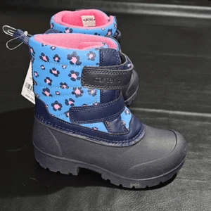 NWT Carter's Girls Deltha Snow Boots 13 Youth - Picture 1 of 7
