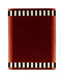 Rug Hand tufted new rug Handmade Rug Nz wool area rugs bedroom rug color Red - Picture 1 of 5