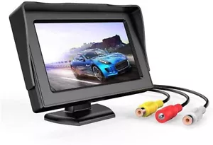 4,3 Zoll TFT LCD Auto Farb Rückfahrmonitor für Rückfahrkamera mit Sonnenschutz - Bild 1 von 14
