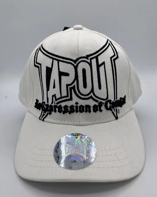 NUEVO CON ETIQUETAS Gorra Tapout Una Expresión de Combate Talla L/XL Raro Y2K UFC MMA Lucha Foto 1 de 4