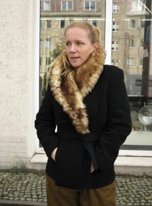 Exquisite VEB Zwickau Olympia Supplier Women Jacket 60s TrueVINTAGE - Picture 1 of 13