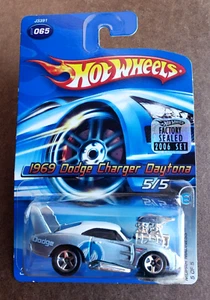Hot Wheels 1969 DODGE CHARGER DAYTONA Blue MOPAR MADNESS Factory Sealed 2006 5/5 - Picture 1 of 17