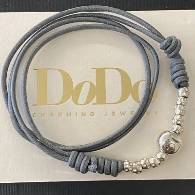 Dodo Pomellato Collana Grigio Antracite Maxi Pepita Granelli Argento Fuori Produ - Immagine 1 di 4