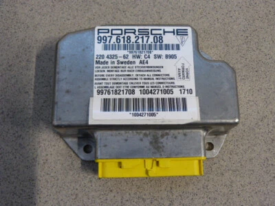 Porsche 911 997 Boxster 987 Airbag Steuergerät ECU Control Unit Safety Modul - Immagine 1 di 4