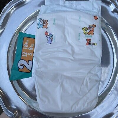 Vintage Pampers Diaper 1996 - Size 2 - Collector Item • 19.99$
