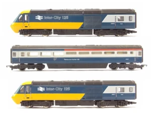 Hornby HST 125 Intercity 43010 - 43011 Power & Dummy ***3-Car Set*** - Picture 1 of 15