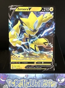 Pokemon Card Zeraora V 053/159 Half Art Crown Zenith Near Mint - Picture 1 of 2