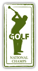 Golf Retro Reisepass Stempel Auto Autoaufkleber Aufkleber - ''GRÖSSEN'' - Bild 1 von 1