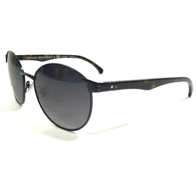 Gafas de sol Brooks Brothers BB4010S 1536/81 negras tortuga redondas con lentes grises Foto 1 de 4