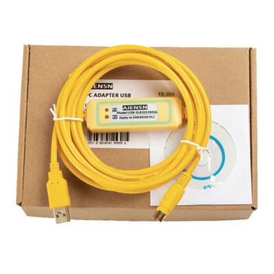 USB-SLB2053RASL for Emerson EC10 EC20 PLC Programming Cable Download Data Cable - Image 1 of 4