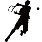  Wandtattoo Tennis Spielen Wandaufkleber Für Das Wohnzimmer Jungen Schmücken