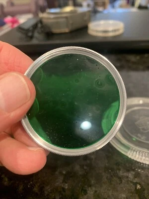 Nikon 52mm Chrome Ring X1 Green Filter In Nippon Kogaku Tokyo Case Free USA Ship - Image 1 of 4