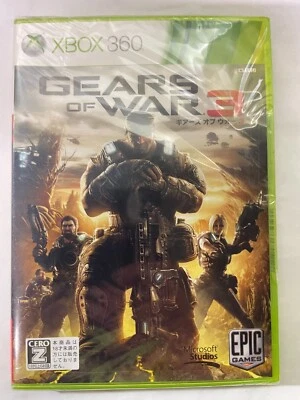 Gears of War 3 Microsoft Xbox 360 W/ Box Sealed Brand New Japanese Version - Image 1 of 4