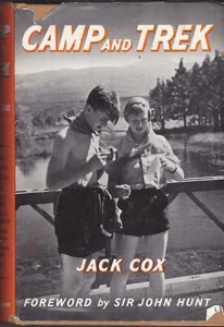 CAMP AND TREK Jack cox SIGNED 1964 VINTAGE LIGHTWEIGHT CAMPING hiking scouting - Picture 1 of 1