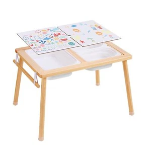 VEVOR Sensory Table for Toddlers, Kids Activity Table with 3 Foldable Storage Bi - Picture 1 of 2