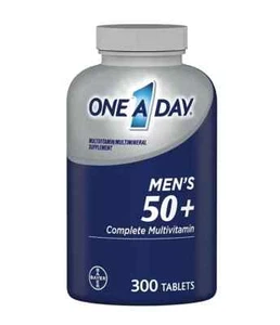 One A Day Men's 50+ Multivitamin 300 Tablets, EXP 03/26+Free Shipping - Picture 1 of 2
