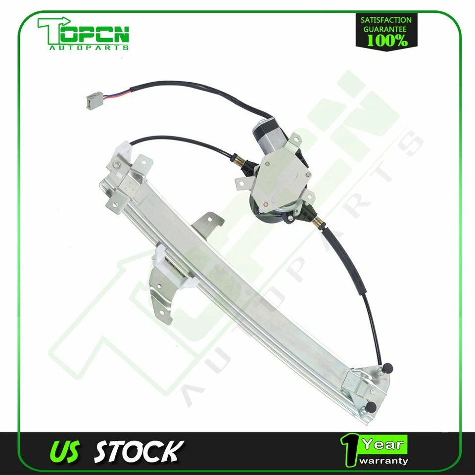 Se adapta a 94-97 Lincoln Town Car regulador de ventana eléctrica con motor lado del pasajero delantero Foto 1 de 4