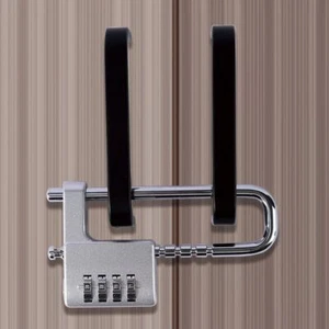Padlock Security Lengthened U-shaped Adjustable Password Head School - Picture 1 of 14