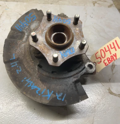 2010-2013 SUZUKI KIZASHI RH Right Front Spindle Knuckle Hub Bearing Assembly OEM - Image 1 of 4